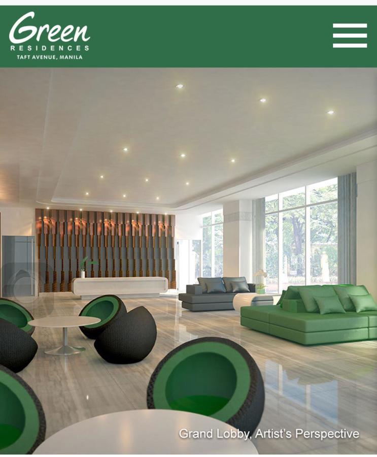 Stays At Green Residences 1 Studio Room Couples Bed With Complimentary Breakfast For 2 Manila Ngoại thất bức ảnh